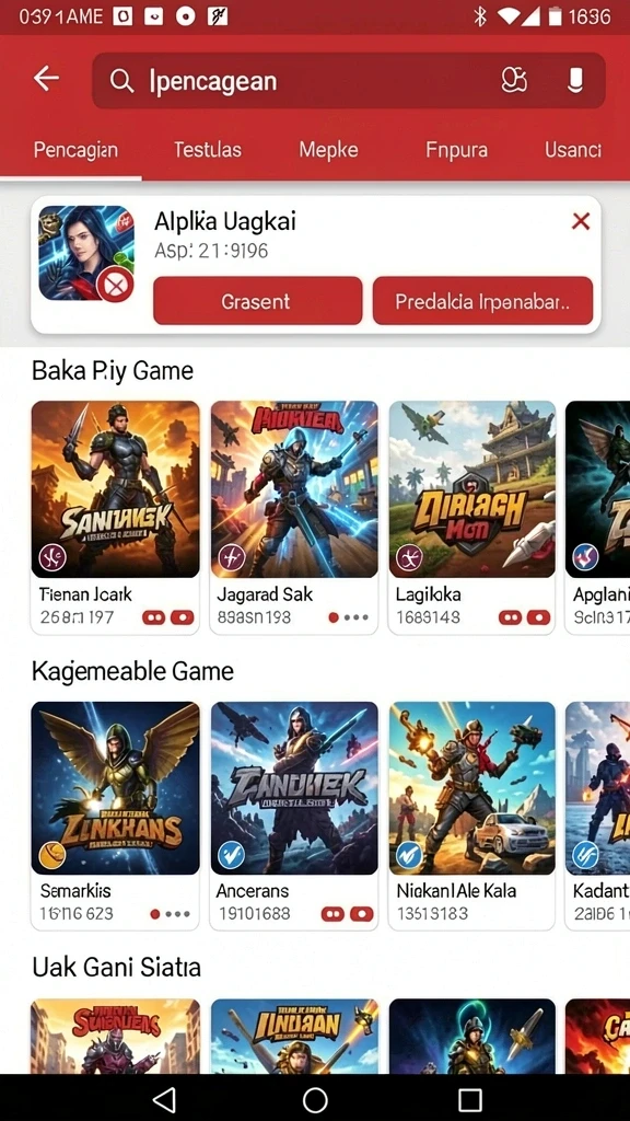 33zk - Tangkapan layar memperlihatkan fitur upgrade untuk karakter dalam permainan.