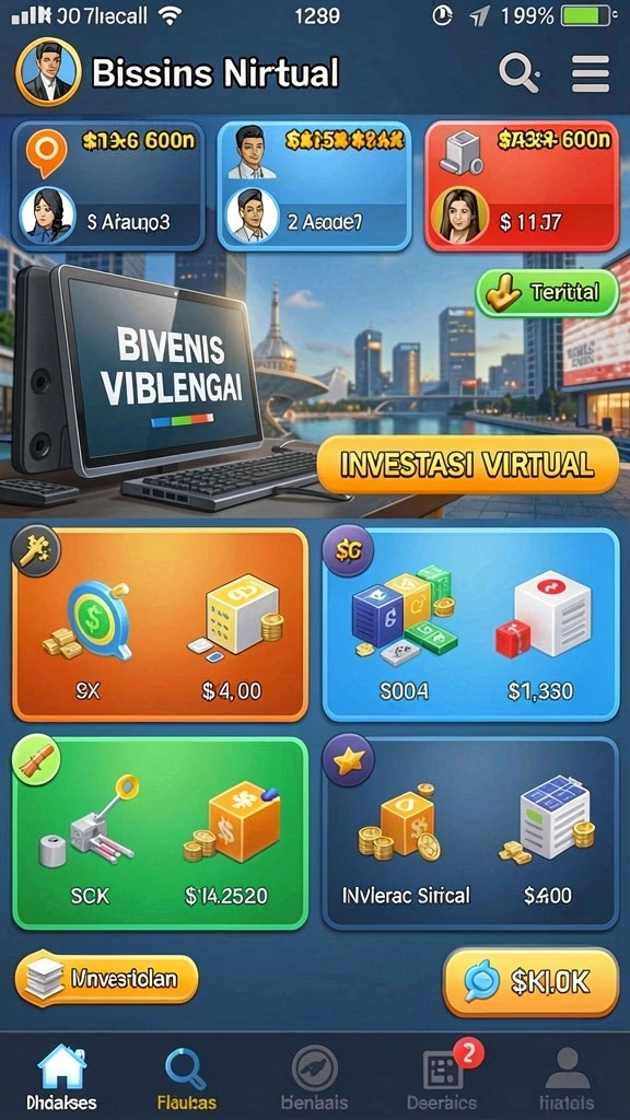99sl - Tangkapan layar menunjukkan mode multiplayer yang seru.