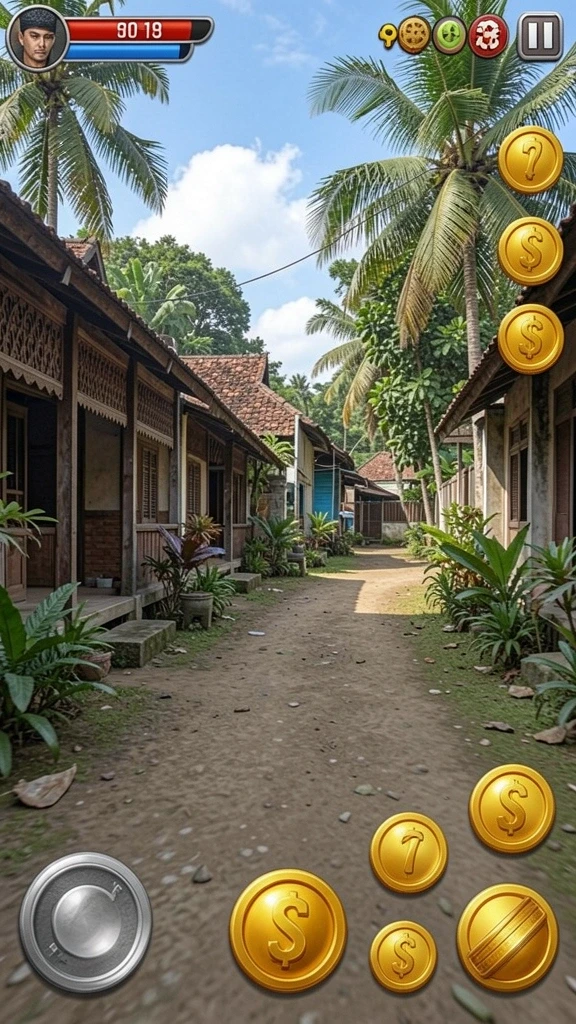 gogorejeki - Tampilkan karakter unik yang dapat dipilih.