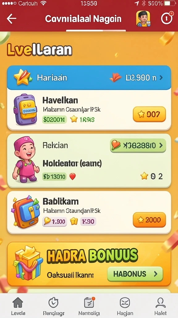 luckyrp - Tampilan antarmuka yang menarik dan mudah digunakan.
